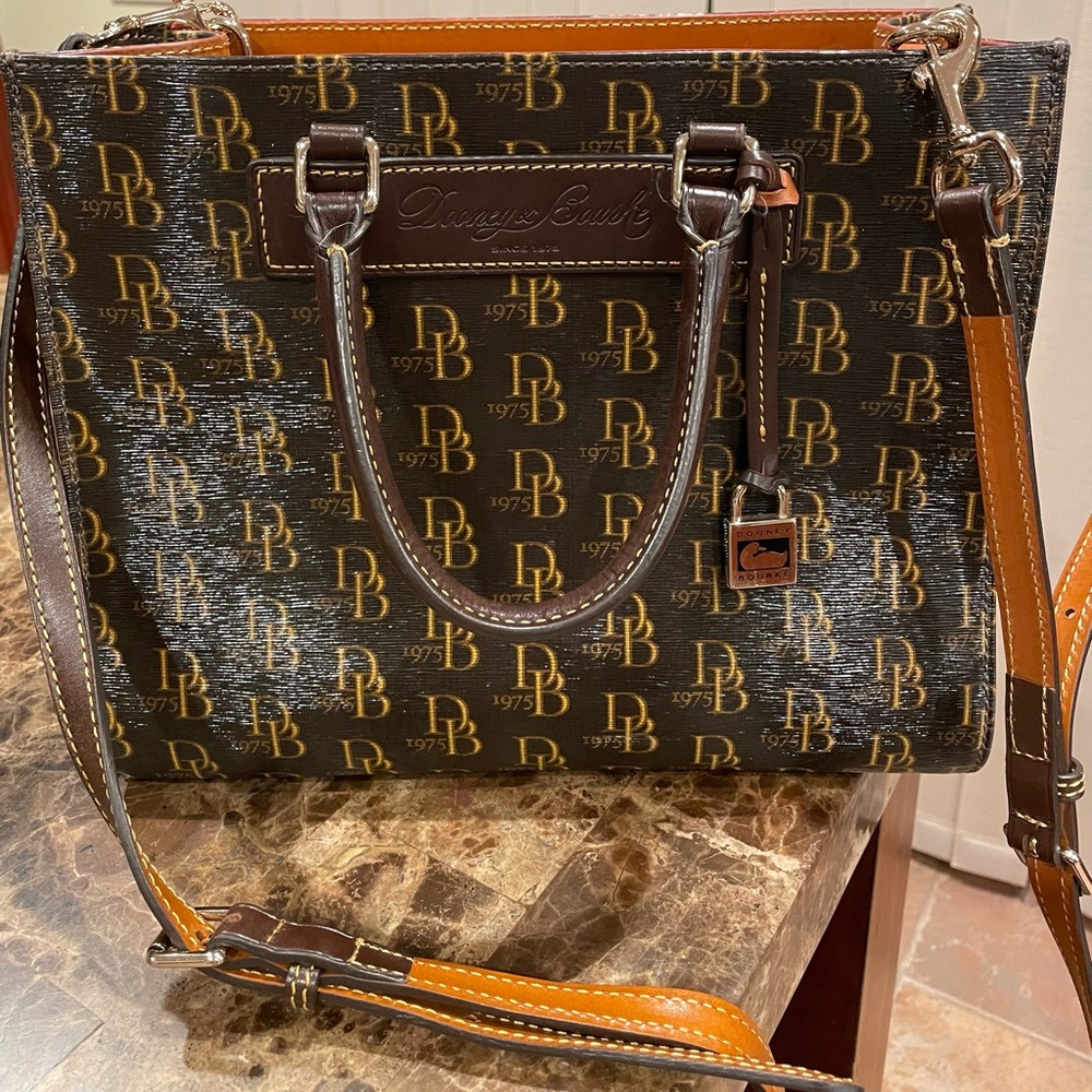 Dooney & Bourke Genuine  Florentine Vacchetta Bag 1975